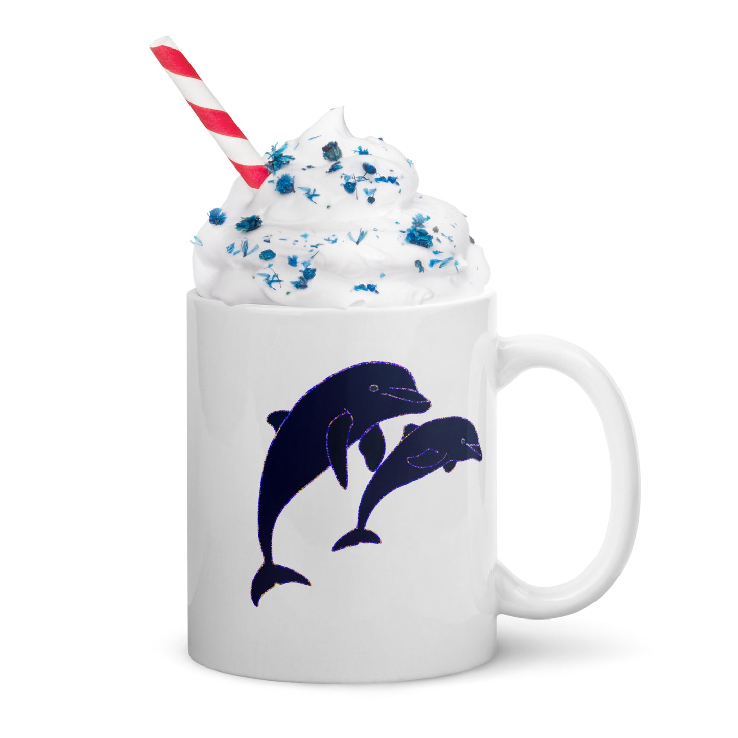 Dolphins Ceramic Mug. Perfect gift for earth day, housewarmings, birthdays,Valentines,Thanksgiving, Christmas, Father’s Day and Mother’s Day.