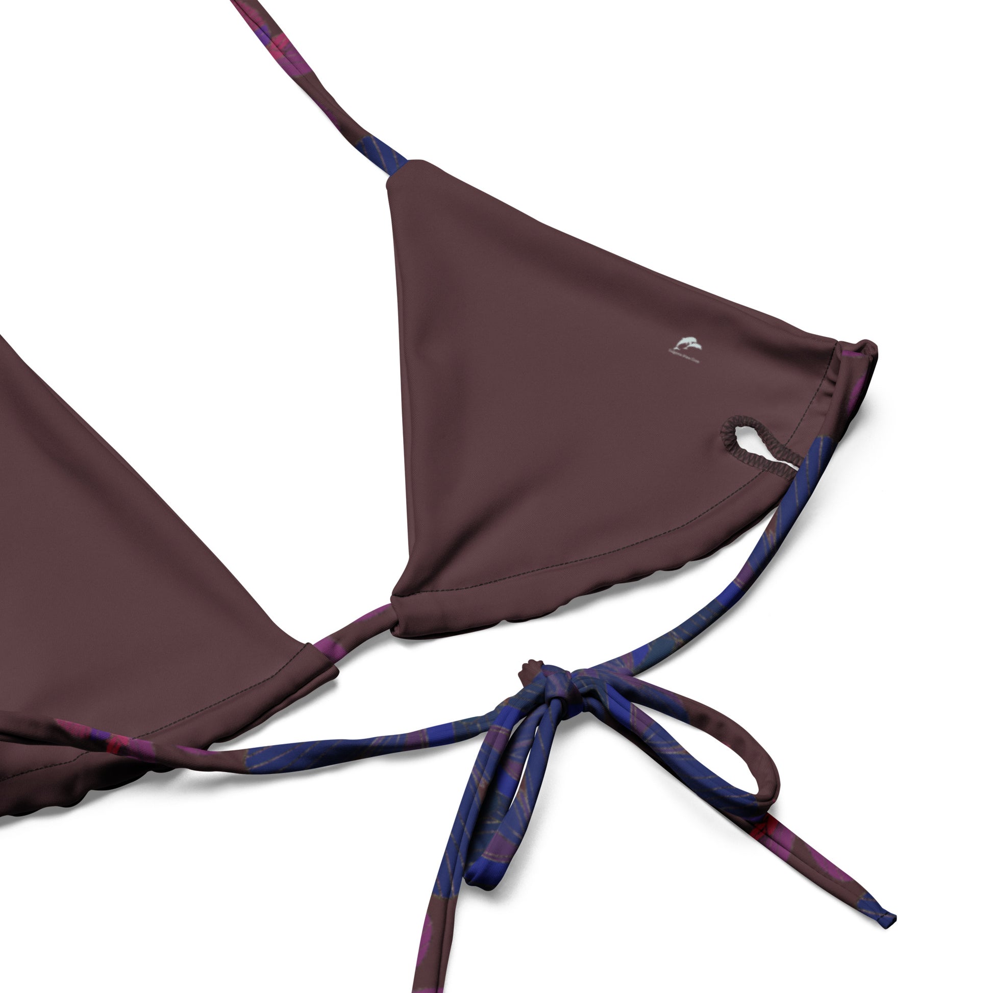butterfly string bikini in burgundy