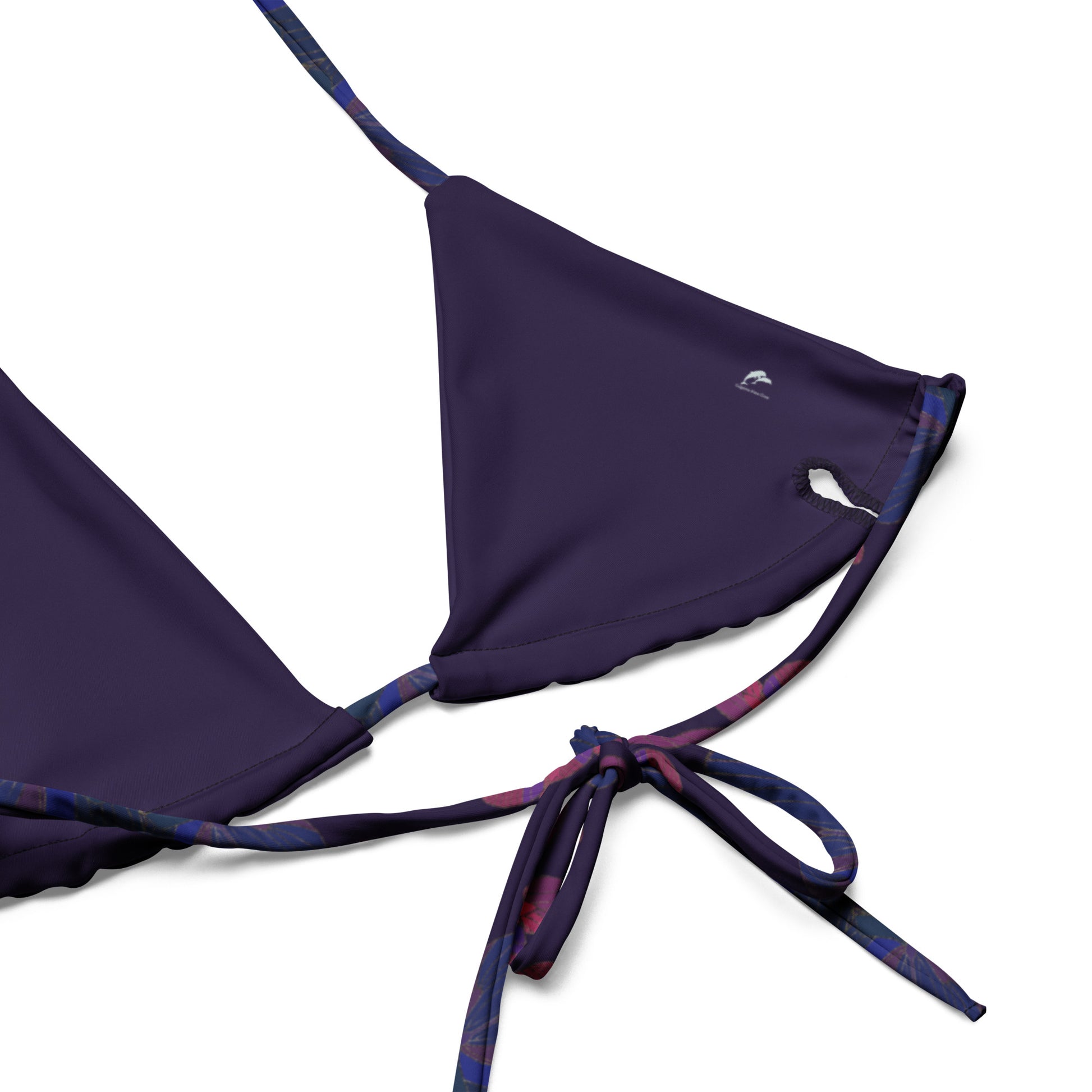 butterfly string bikini in purple