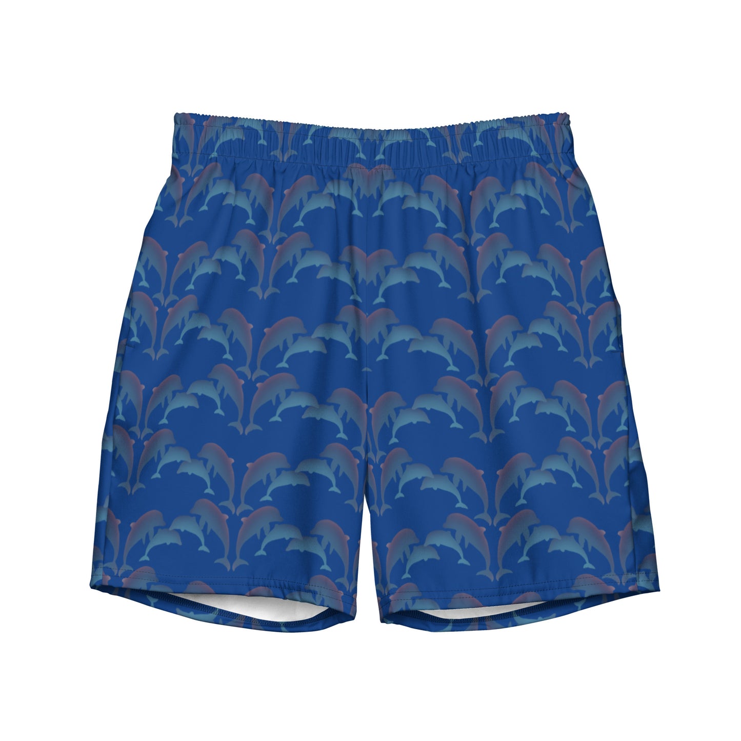 dolphins swim trunks in blue