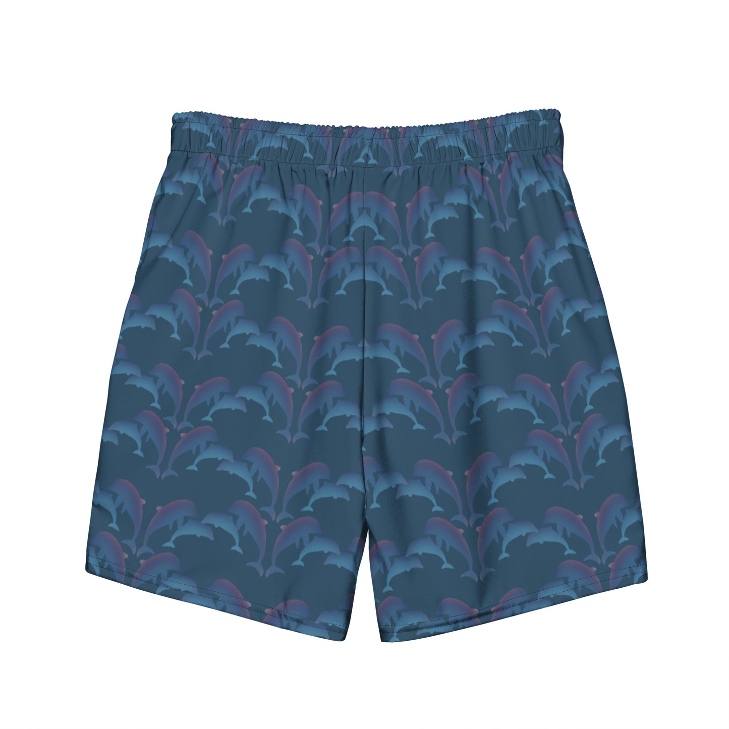 dolphins swim trunks in ocean