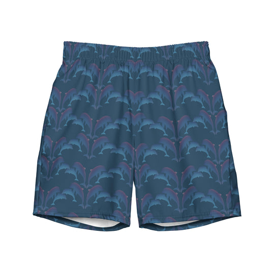 dolphins swim trunks in ocean