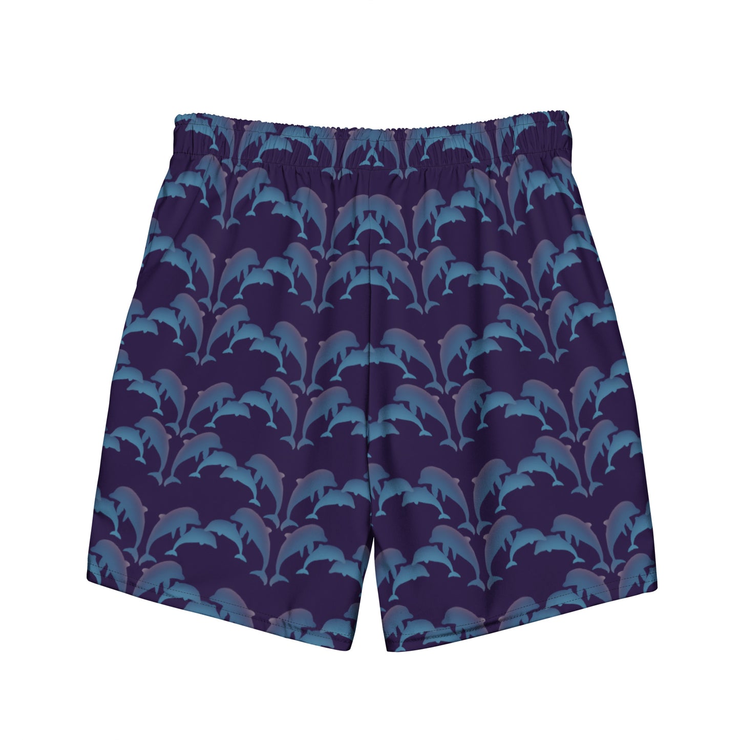 dolphins swim trunks in purple
