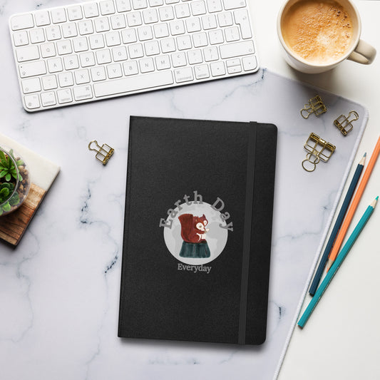Earth Day Everyday Squirrels Hardcover Notebook. This is a perfect gift for earth day, housewarmings and birthdays.
