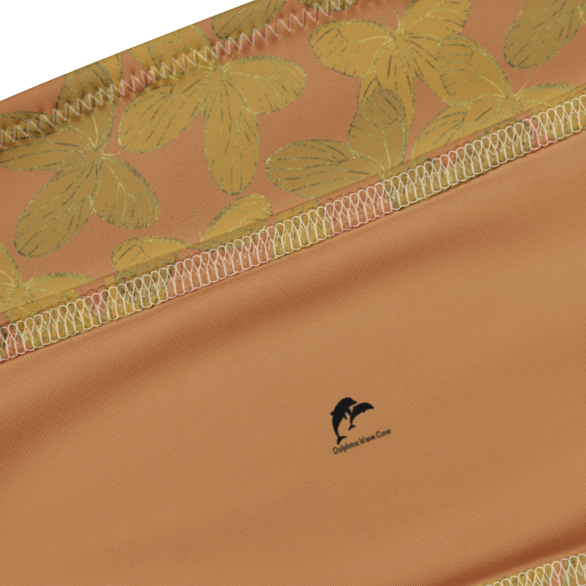 gold butterfly bandeau bikini