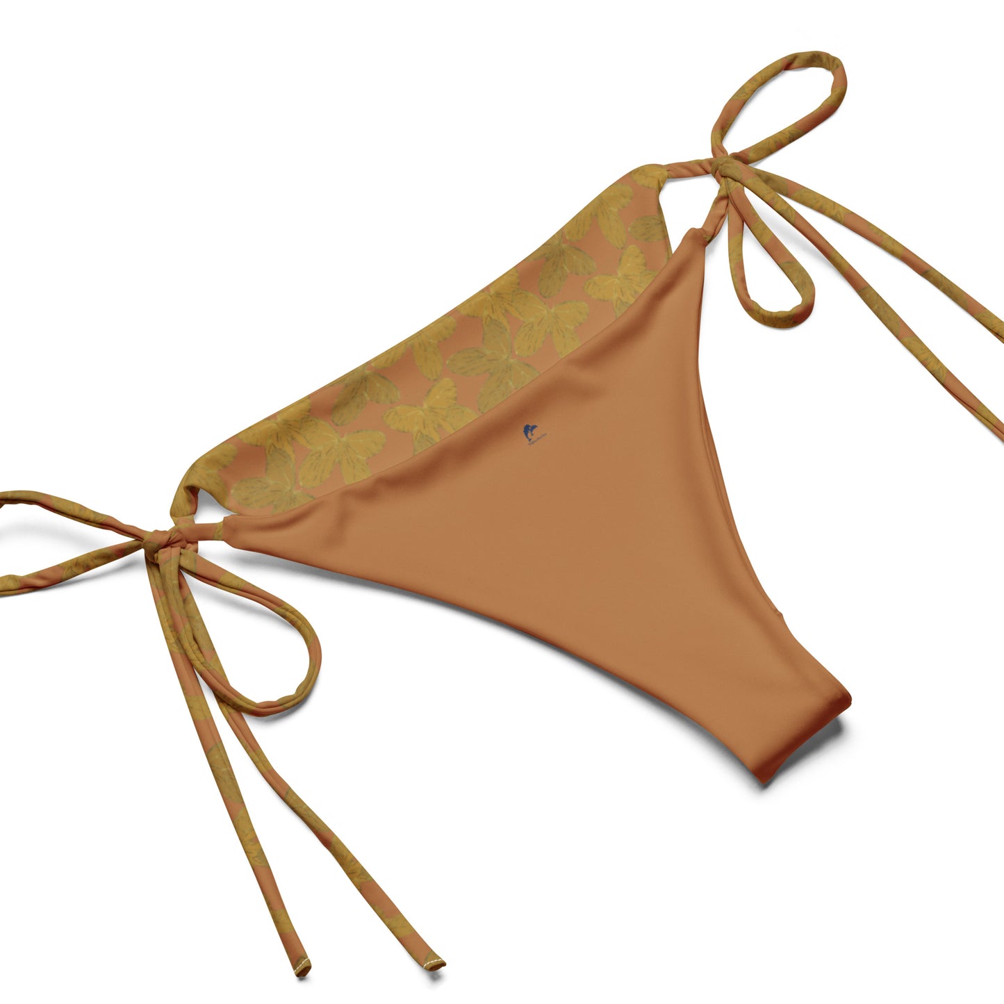 gold butterfly string bikini triangle