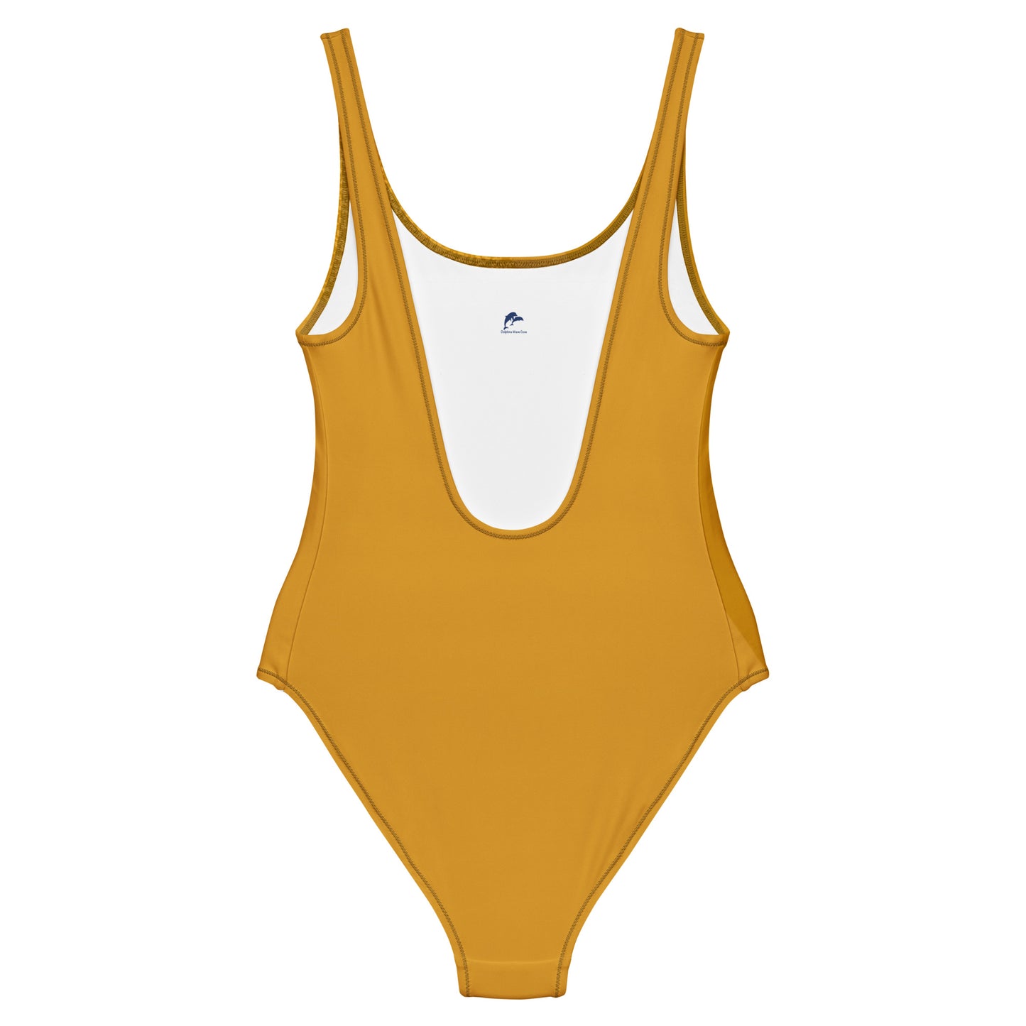 gold waves one piece swimsuit