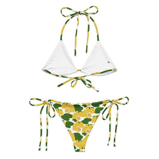 string bikini with lemons