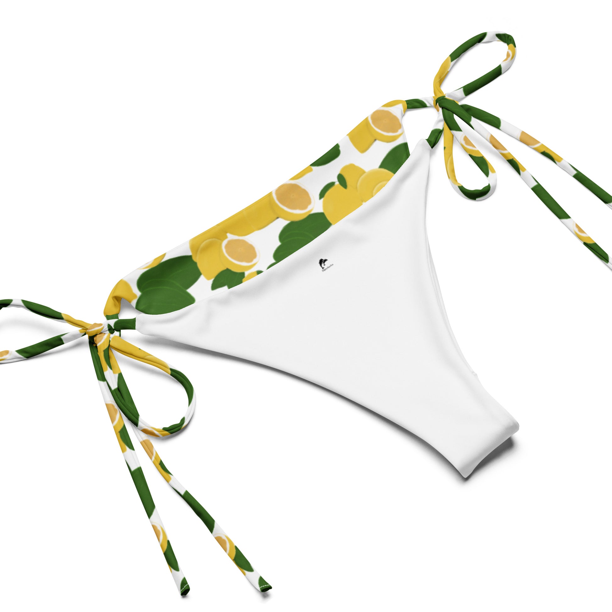 string bikini with lemons