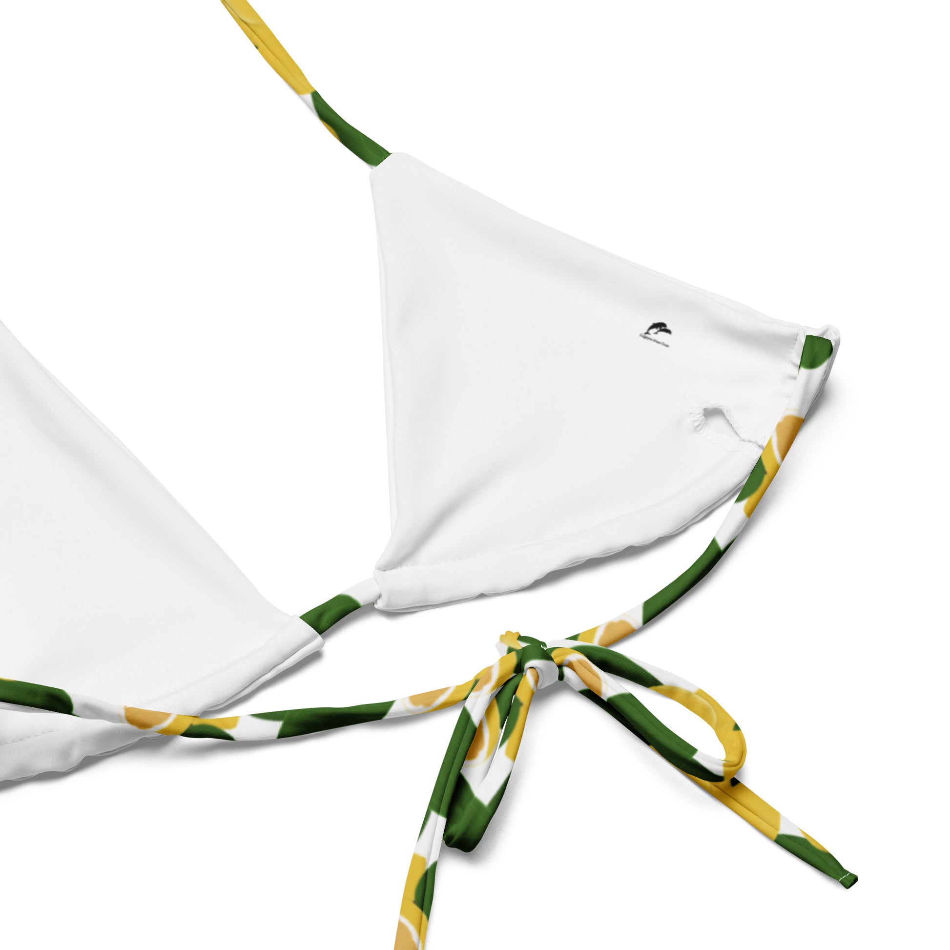 string bikini with lemons