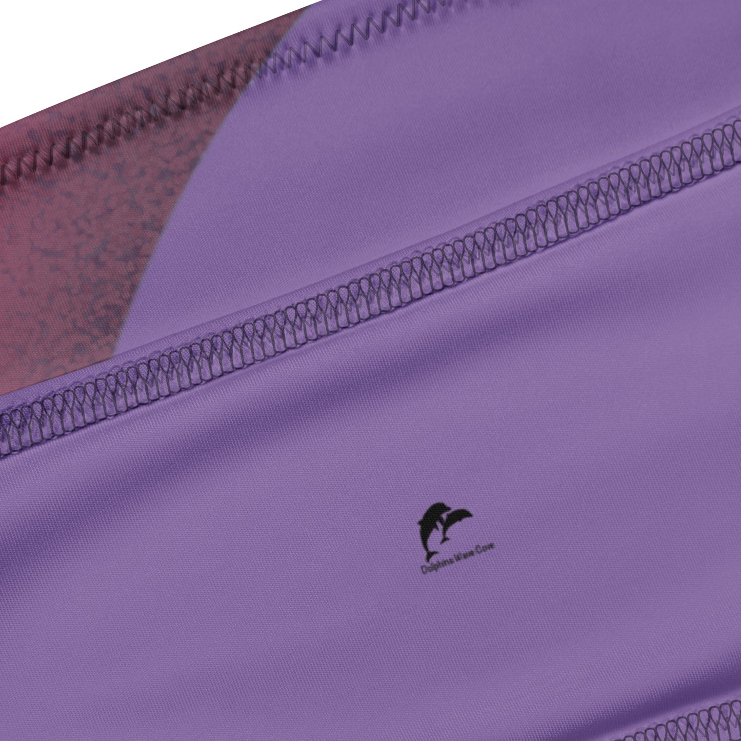 pink waves bandeau bikini