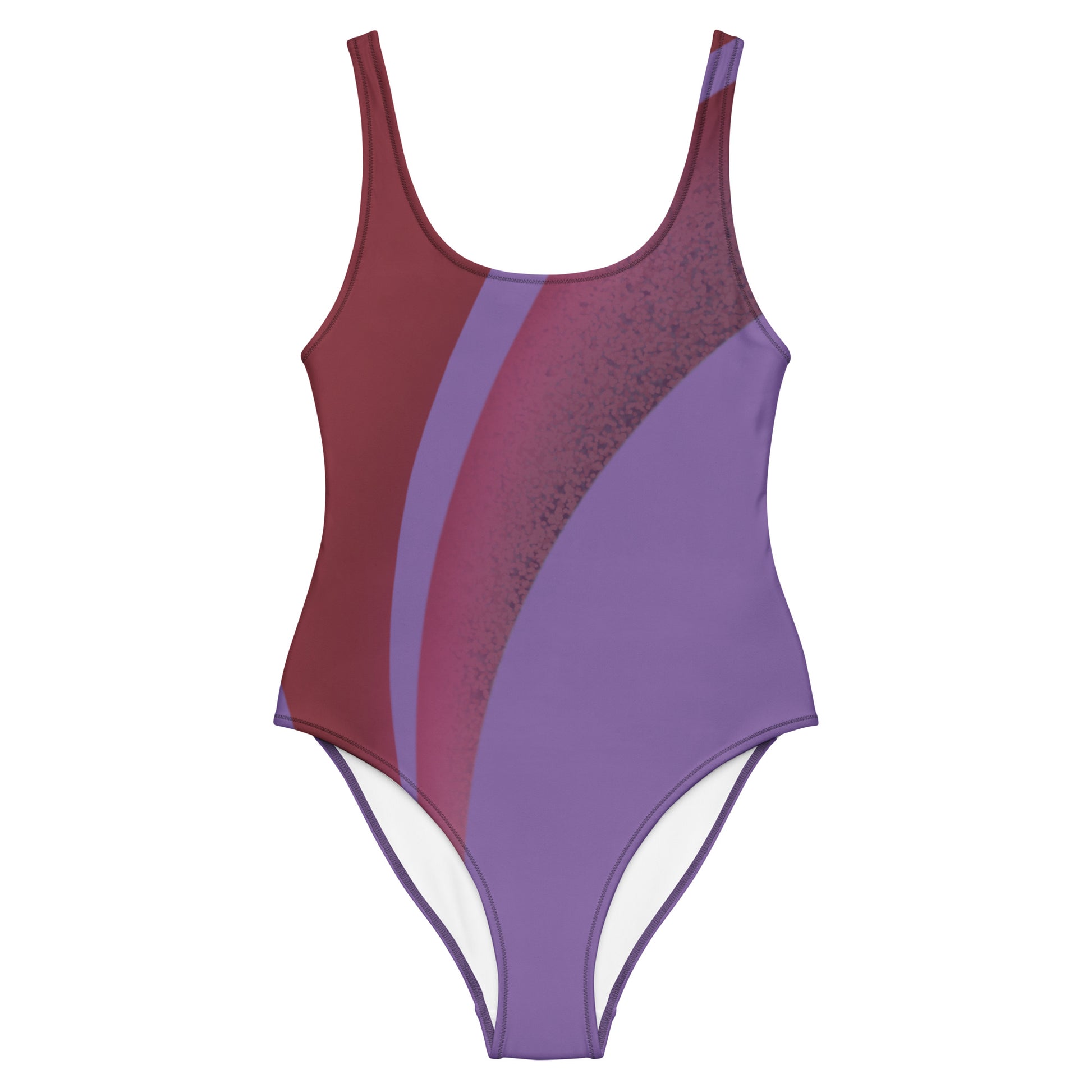 pink waves one piece swimsuit